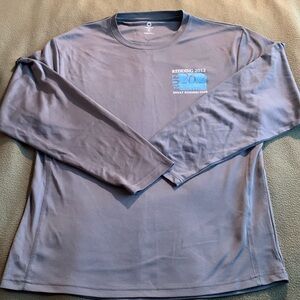 Greenlayer gray long sleeve shirt. Run 26.2 marathon Redding, CA 2012.  Size M